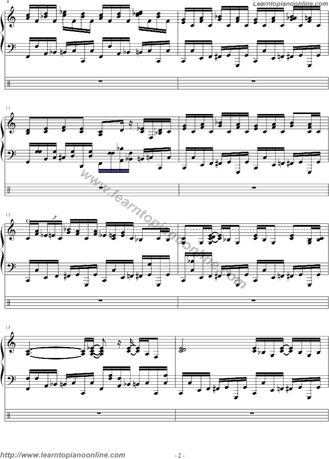 Boogie by Dengguobiao Piano Sheet Music Free