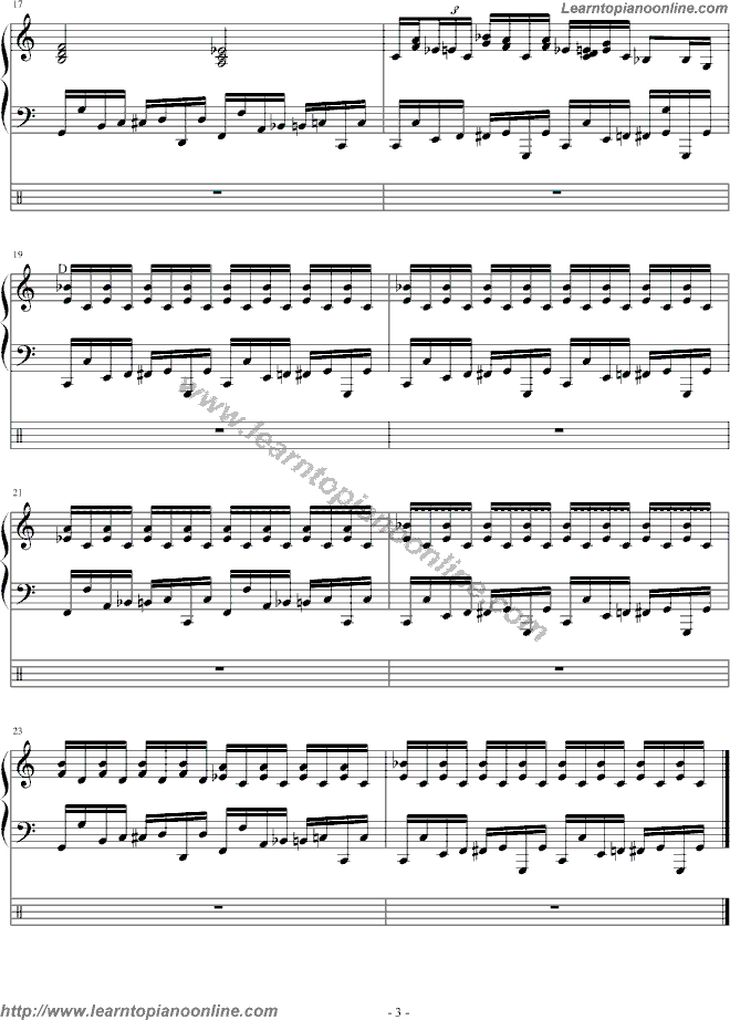 Boogie by Dengguobiao Piano Sheet Music Free