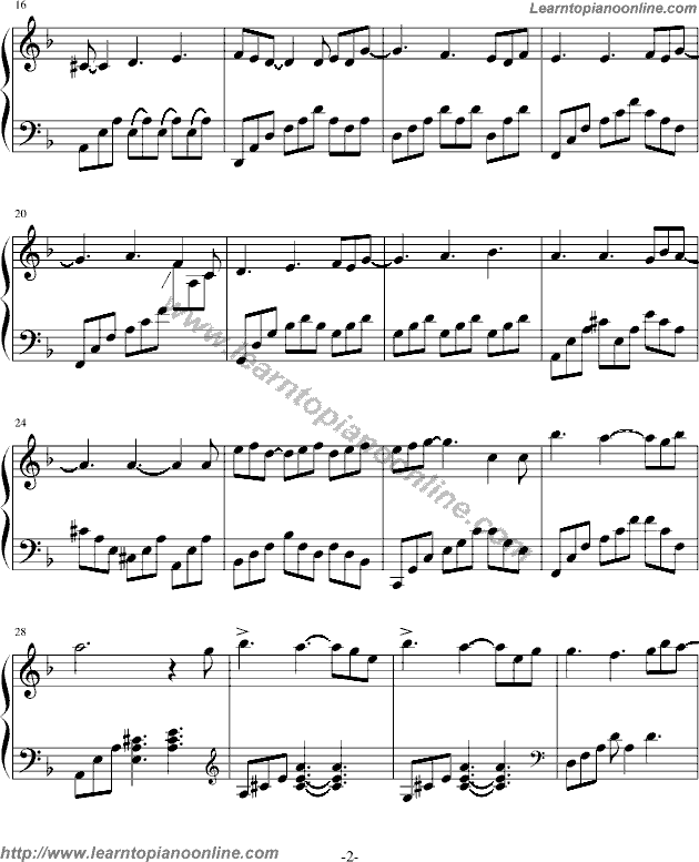 Felitsa by Yanni Piano Sheet Music Free