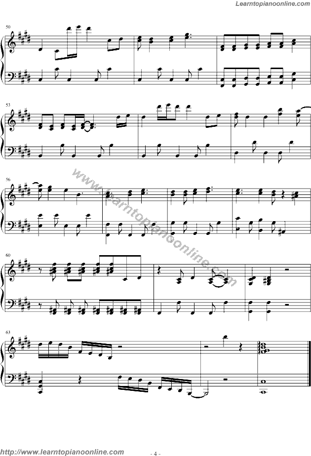 Sad Angel Neyanbhbin by Igor Krutoy Free Piano Sheet Music