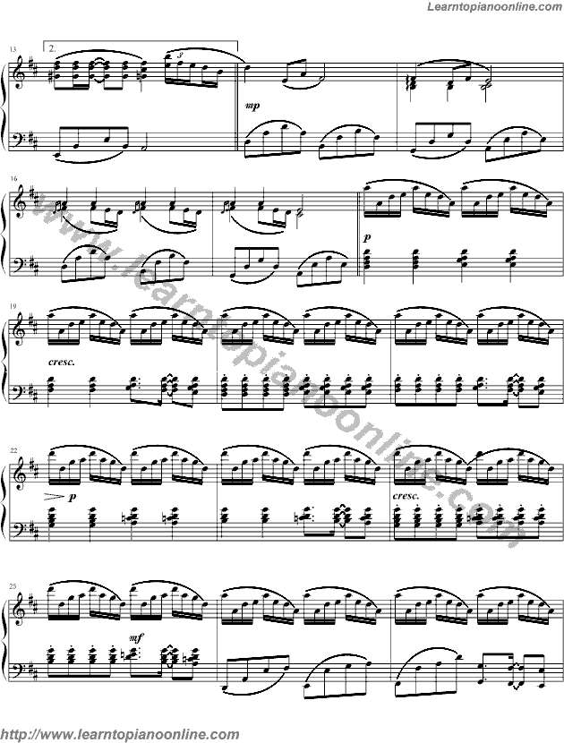 Summer by Joe Hisaishi Free Piano Sheet Music