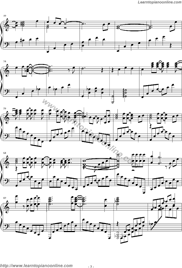 Guilty Crown OP My Dearest by Supercell Free Piano Sheet Music