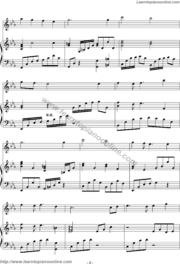 Innocent Laputa Castle in the Sky Theme by Joe Hisaishi Free Piano Sheet Music