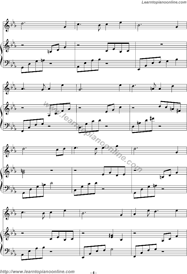 Innocent Laputa Castle in the Sky Theme by Joe Hisaishi Free Piano Sheet Music