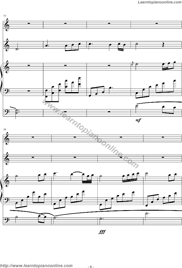 Bandari - Love Letter To You Free Piano Sheet Music Chords Tabs Notes Tutorial Score