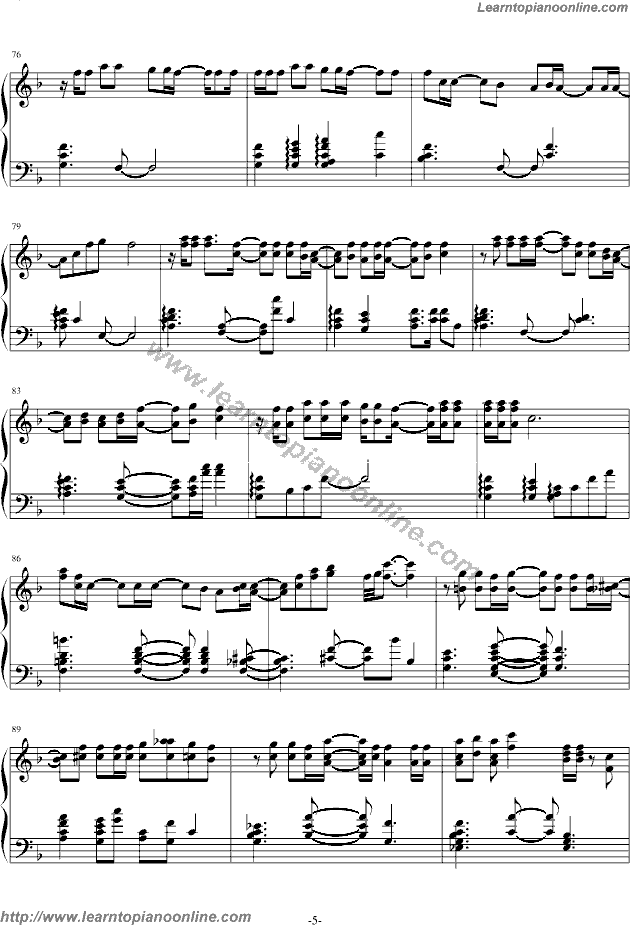 Vocaloid - Just Be Friends Free Piano Sheet Music Chords Tabs Notes Tutorial Score