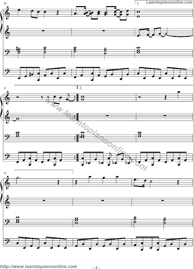 Dreams Come True by Hey! Say! JUMP Free Piano Sheet Music Chords Tabs Notes Tutorial Score