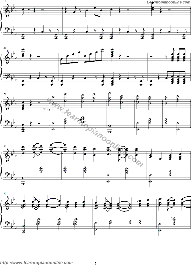 Richard Clayderman - Give a little Time to your Love Piano Sheet Music Chords Tabs Notes Tutorial Score Free